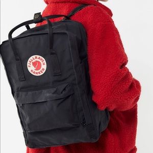 Fjallraven Kanken Black Laptop Backpack 15”
